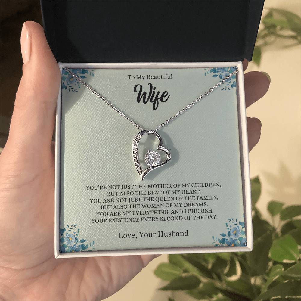 To My Beautiful Wife | You Are My Everything - Forever Love Necklace