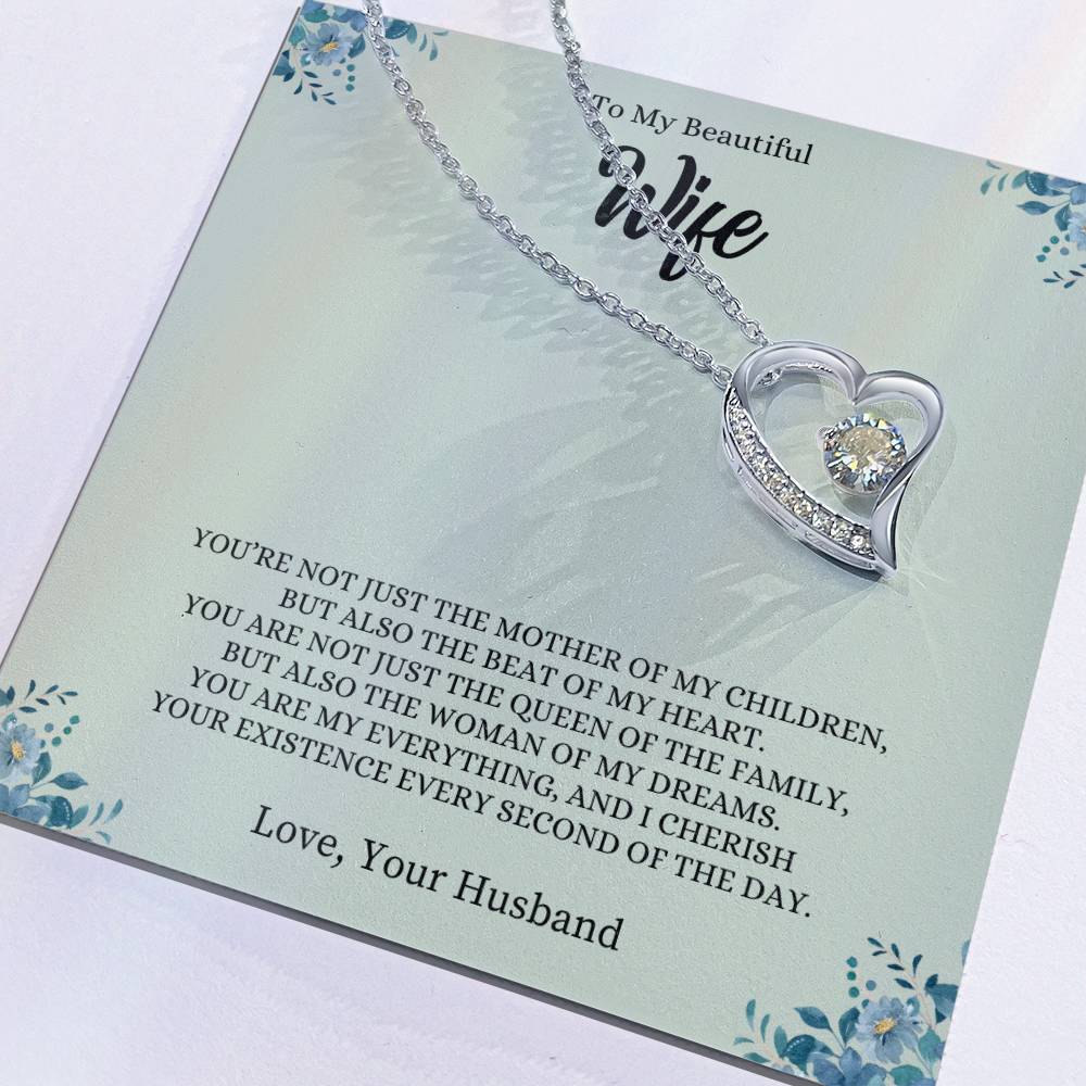 To My Beautiful Wife | You Are My Everything - Forever Love Necklace